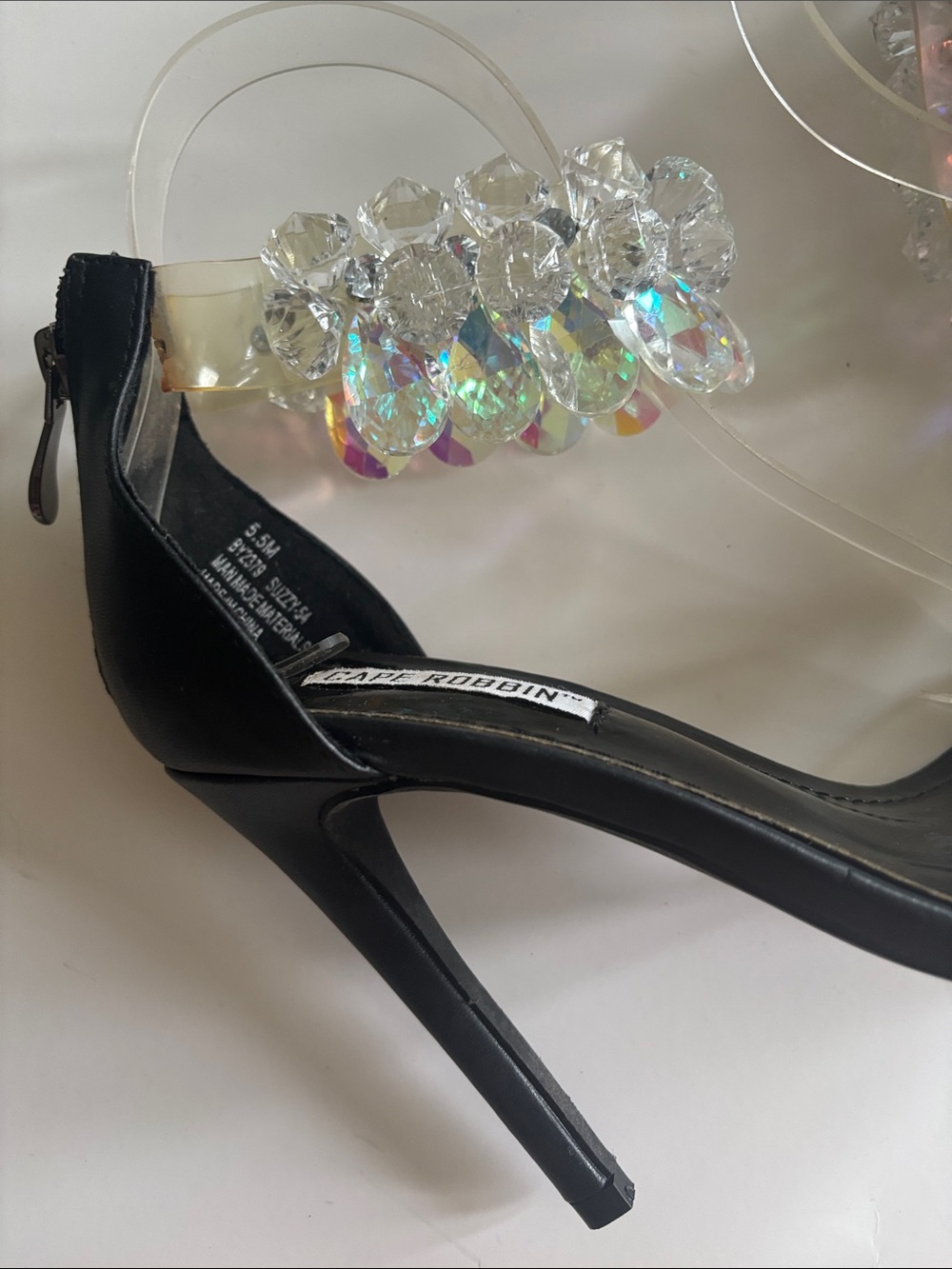 Cape Robbin Cape Suzy 54 black matte stiletto heels - Picture 9 of 14